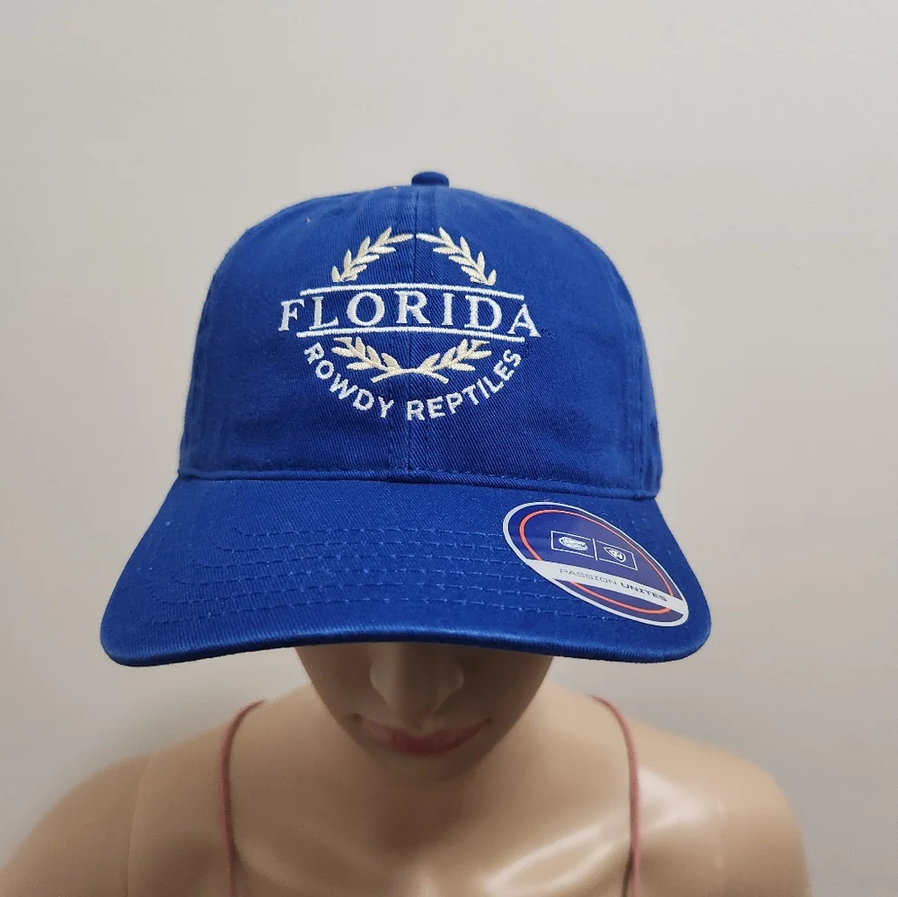 NEW Florida Gators UF Rowdy Reptiles TOW Baseball Adjustable Chino Hat Cap Adult